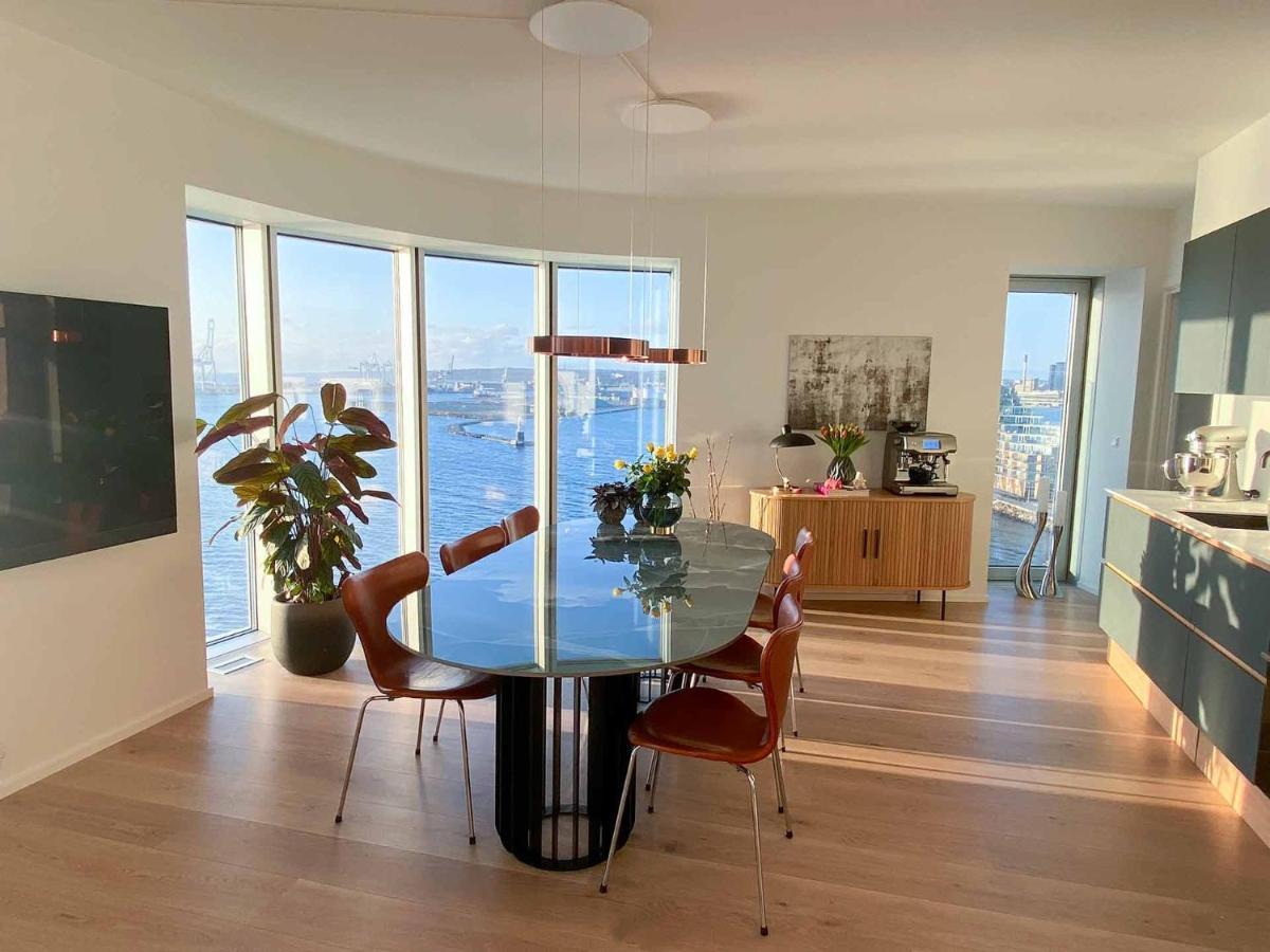 Amazing Sea View Apartment Århus Extérieur photo