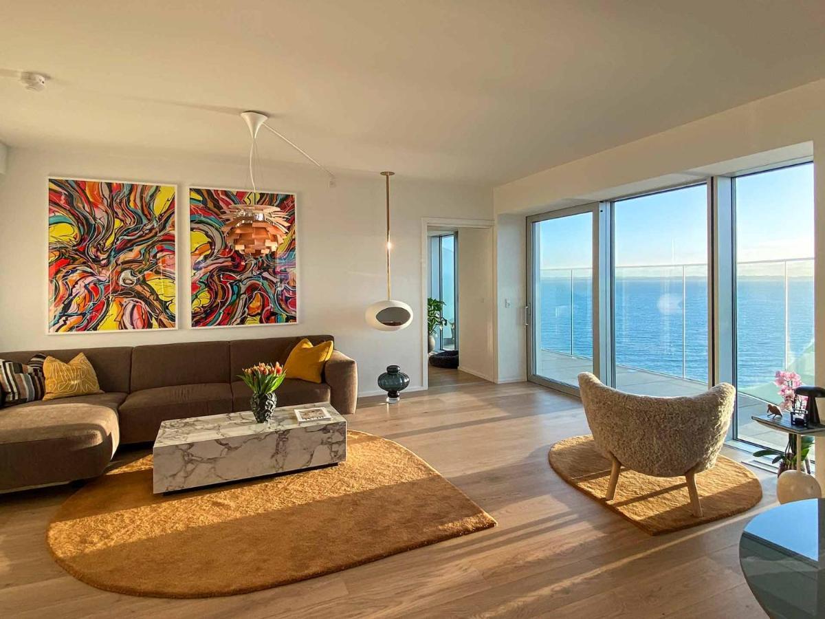 Amazing Sea View Apartment Århus Extérieur photo